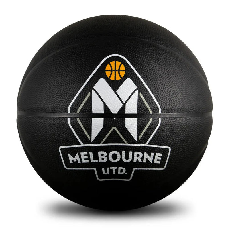 Melbourne United Spalding Hardwood Series Composite Indoor/Outdoor Basketball Size 7